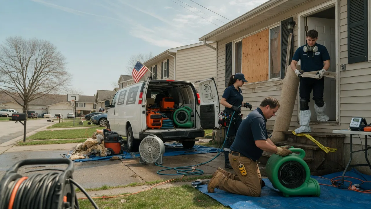 Water Damage Restoration in Riverview, MI near me